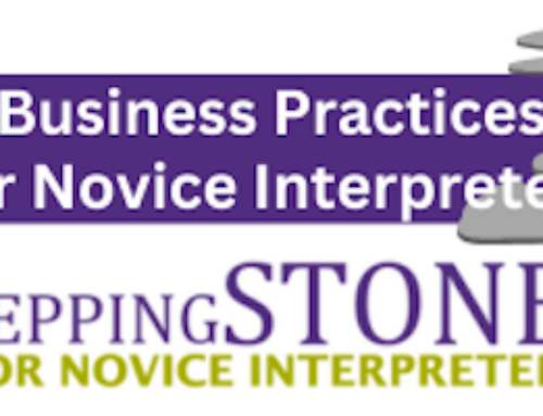 Business Practices for Novice Interpeters