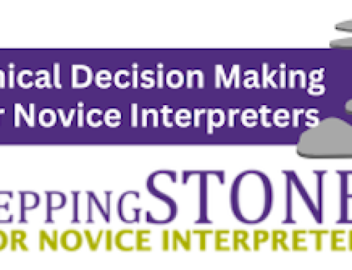 Ethical Decision-Making for Deaf Interpreters