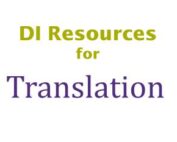 DI Resources for Translation