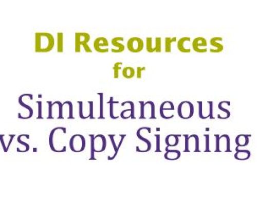 Simultaneous Interpreting vs Copy Signing